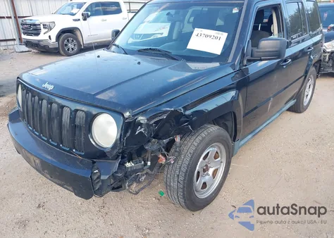 2010 Jeep Patriot Sport from USA, damaged, VIN 1J4NT2GA0AD523689